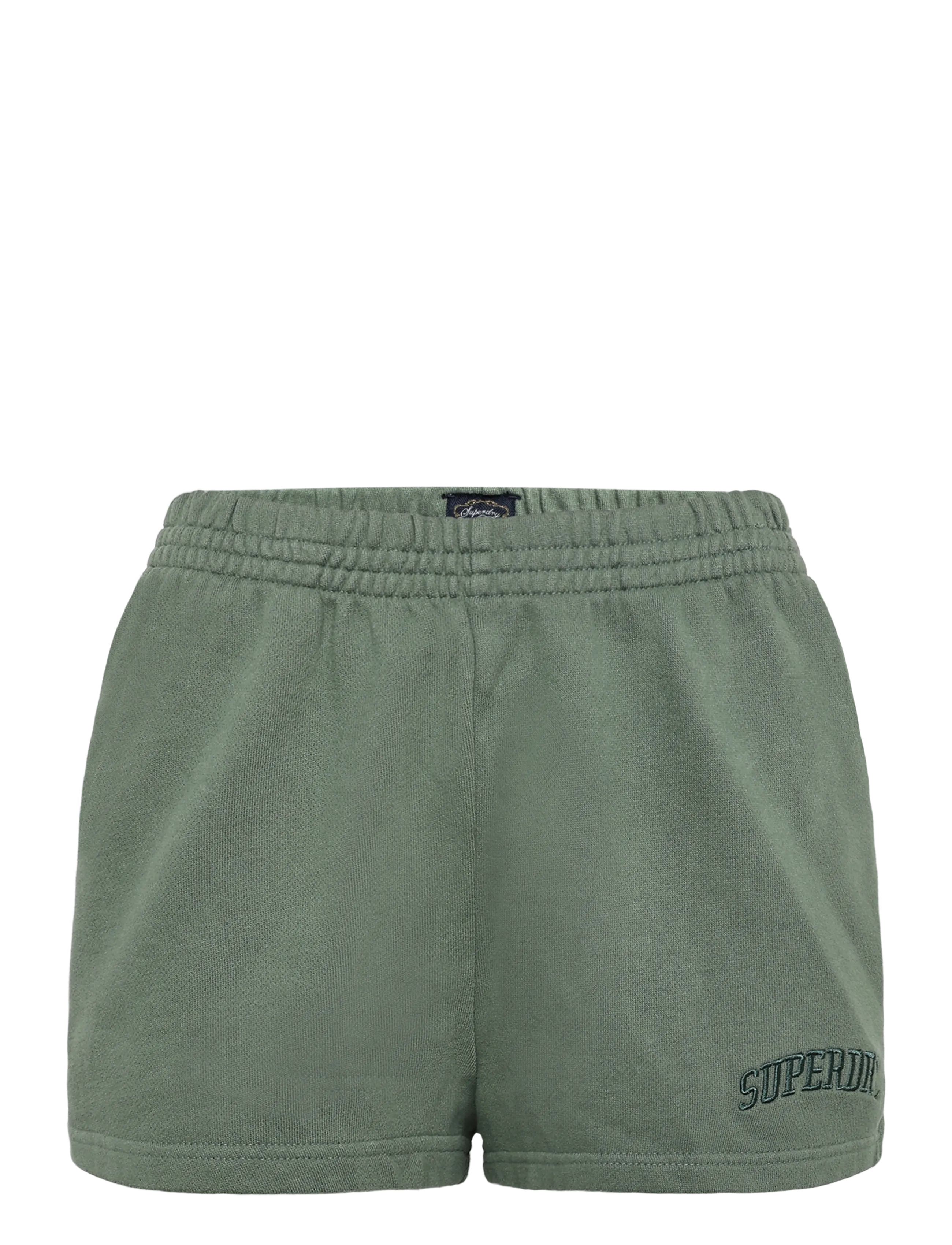 Superdry ATHLETIC TONAL EMB SHORTS - Beachwear - LAUREL KHAKI / khaki/green