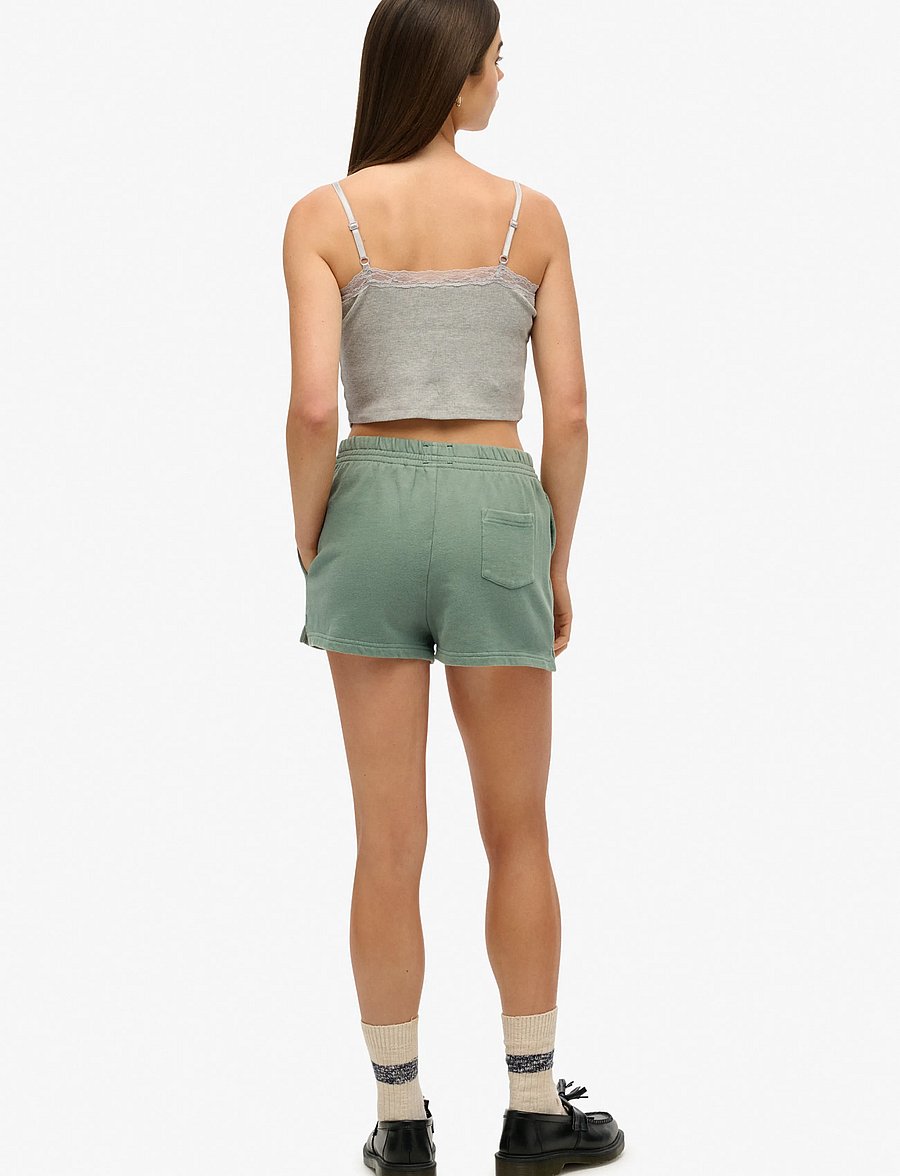 Superdry - ATHLETIC TONAL EMB SHORTS - sweatshorts - laurel khaki - 5