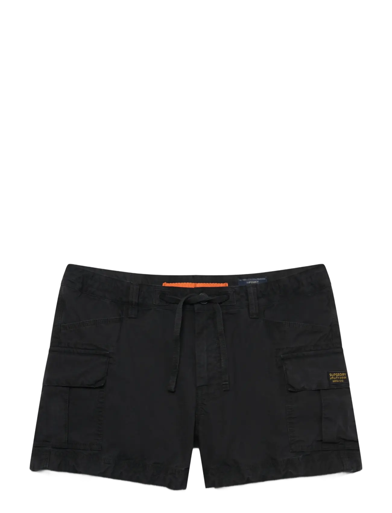 Superdry CARGO HOT SHORT - Shorts - BLACK / black