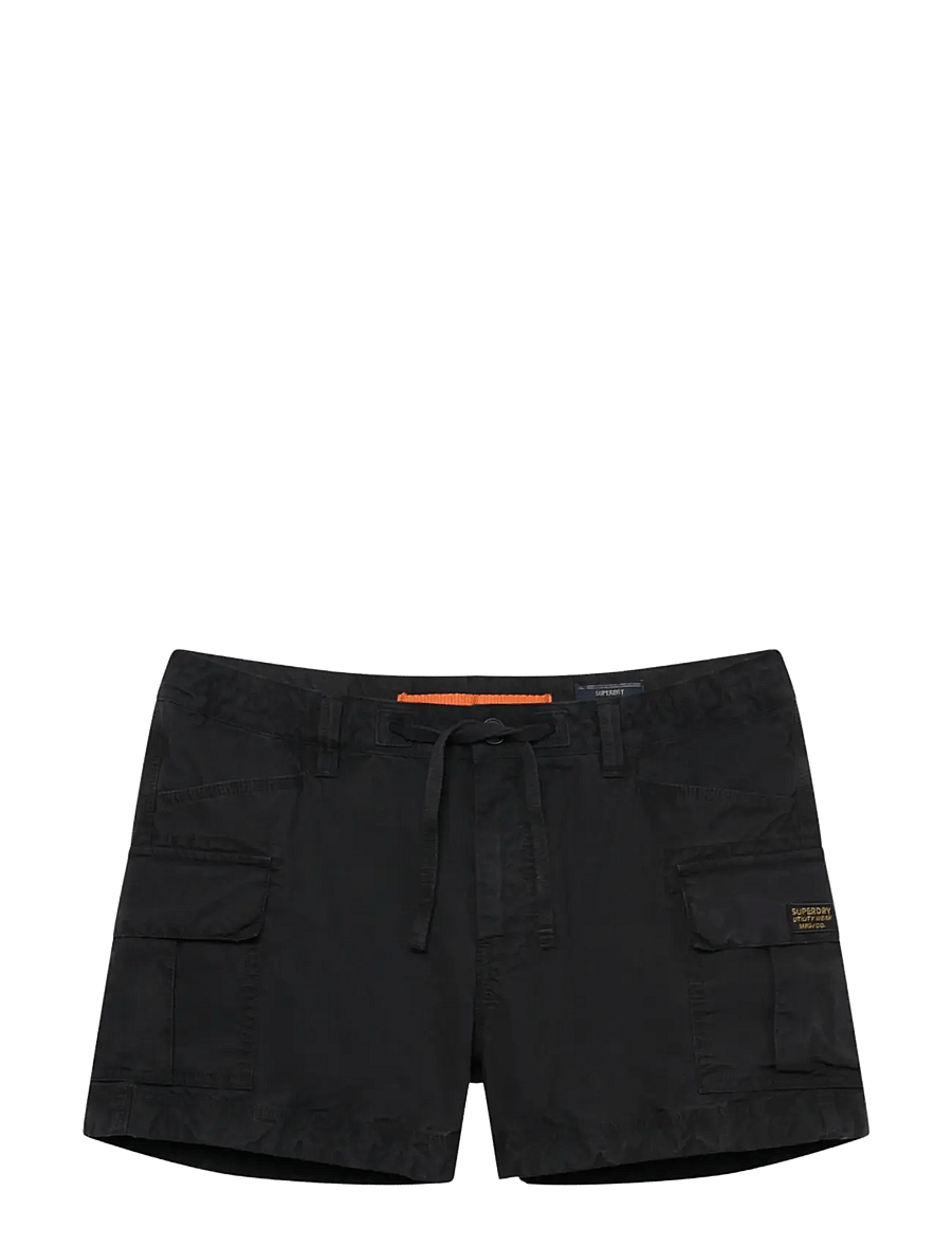 Superdry - CARGO HOT SHORT - freizeitshorts - black - 2