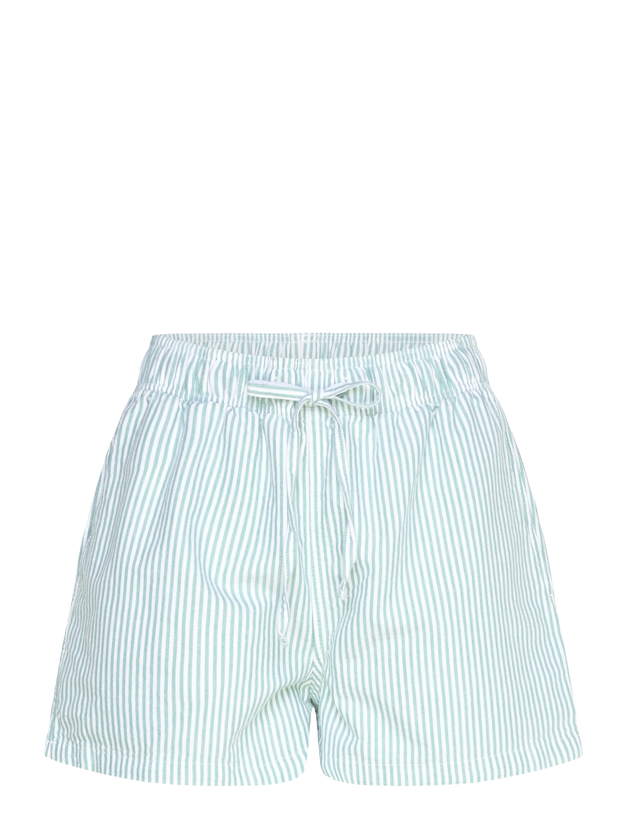 Superdry COTTON STRIPE ELASTIC SHORT - Shorts - PEPPERMINT CHALK STRIPE / multi