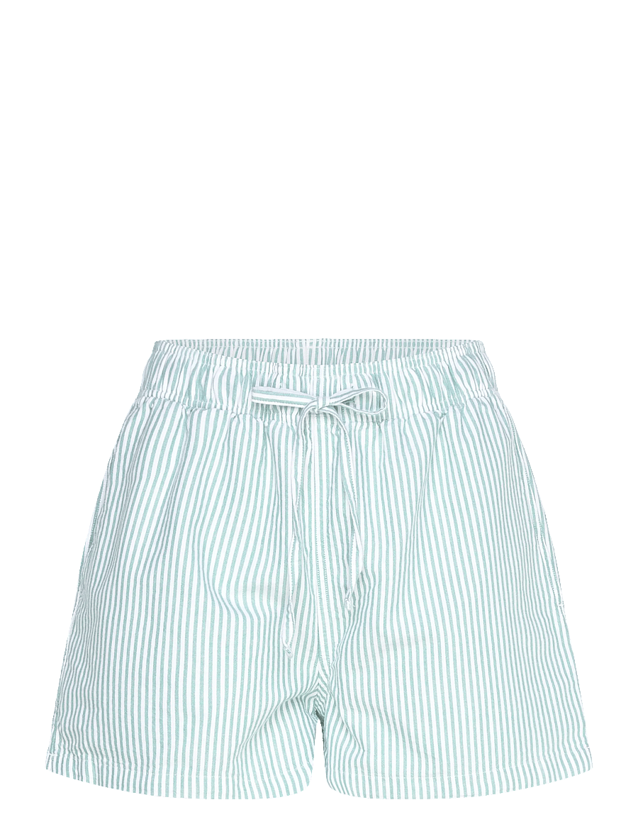 Superdry - COTTON STRIPE ELASTIC SHORT - casual shorts - peppermint chalk stripe - 1