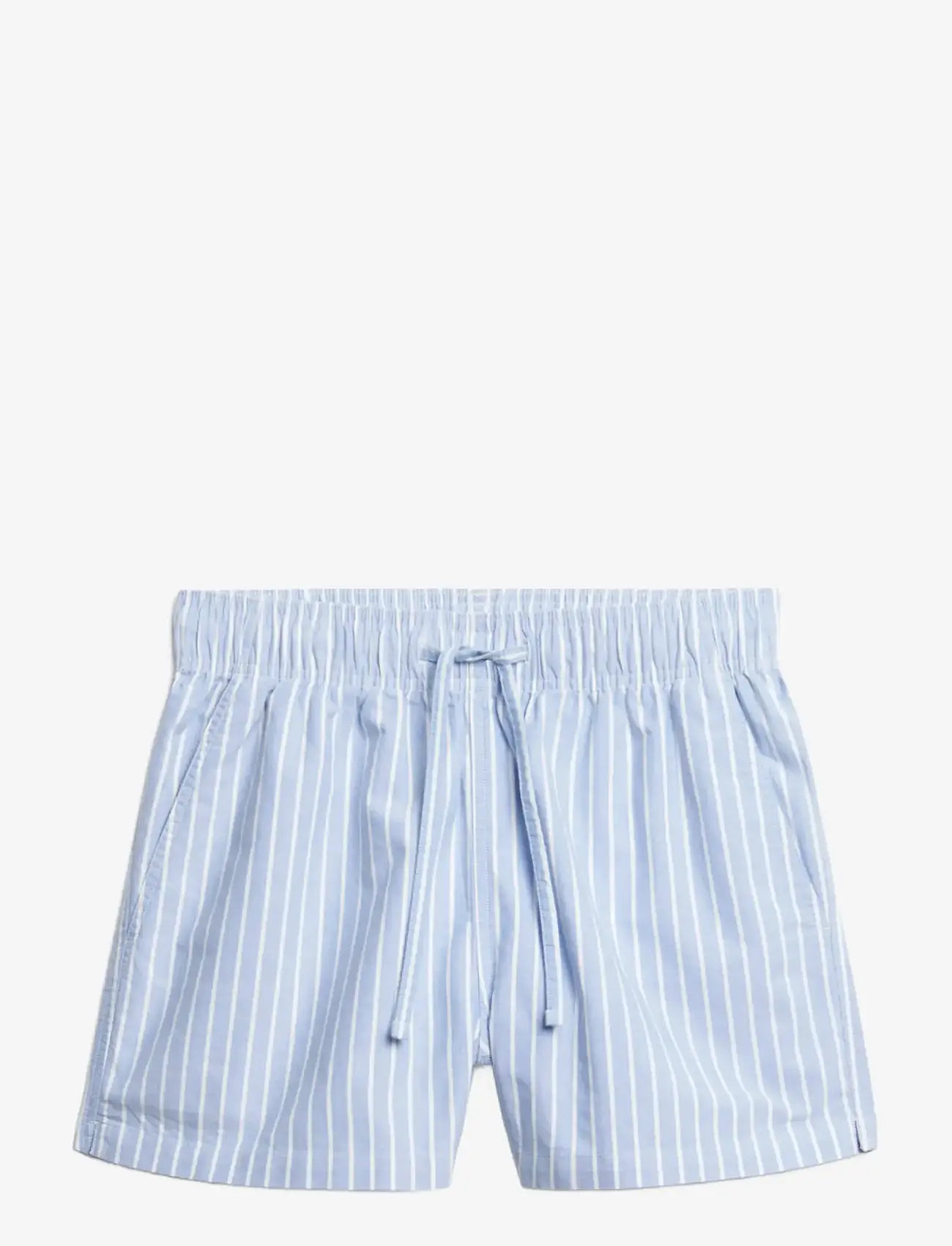 Superdry - COTTON STRIPE ELASTIC SHORT - lühikesed vabaajapüksid - broker blue stripe - 1