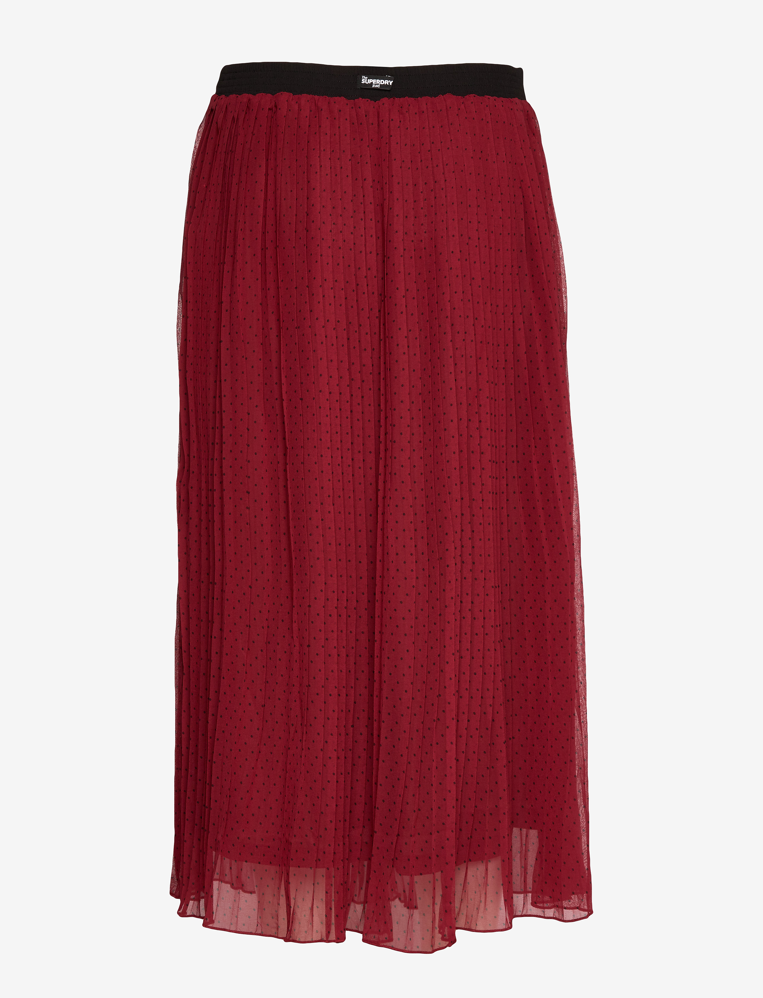 Superdry - PLEATED MIDI SKIRT - rust spot - 1