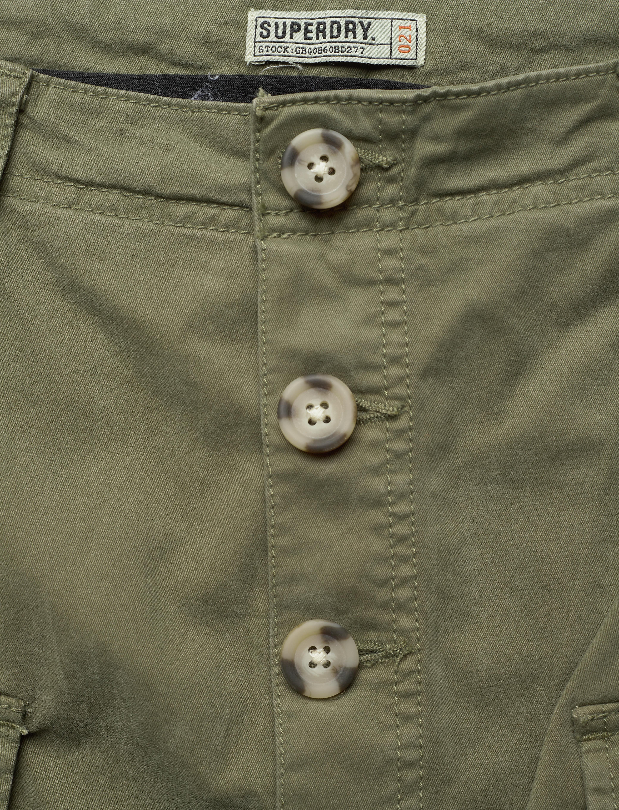 Superdry - ALCHEMY CARGO MINI SKIRT - korte nederdele - capulet olive - 3