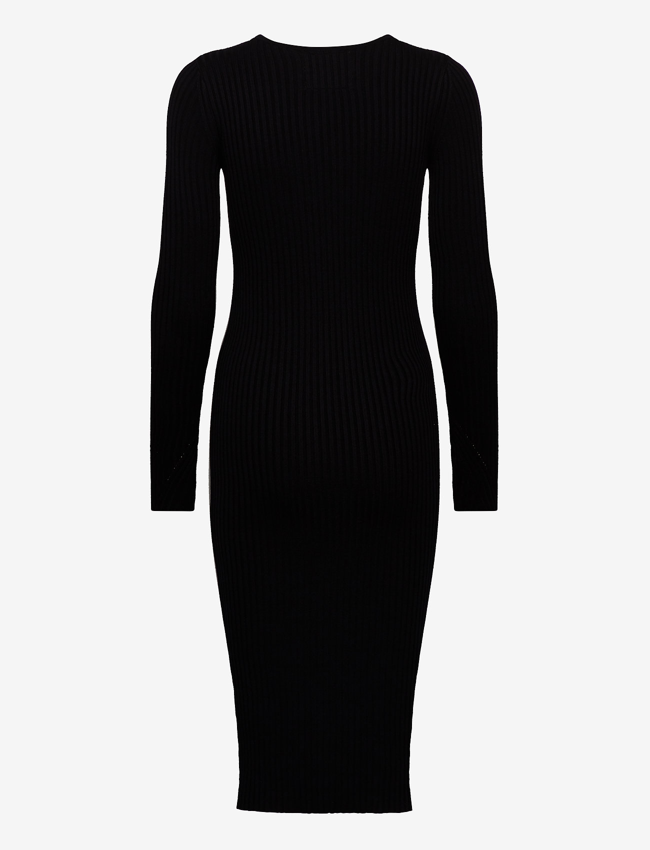 Superdry - ANNIE RIB BODYCON DRESS - black - 1