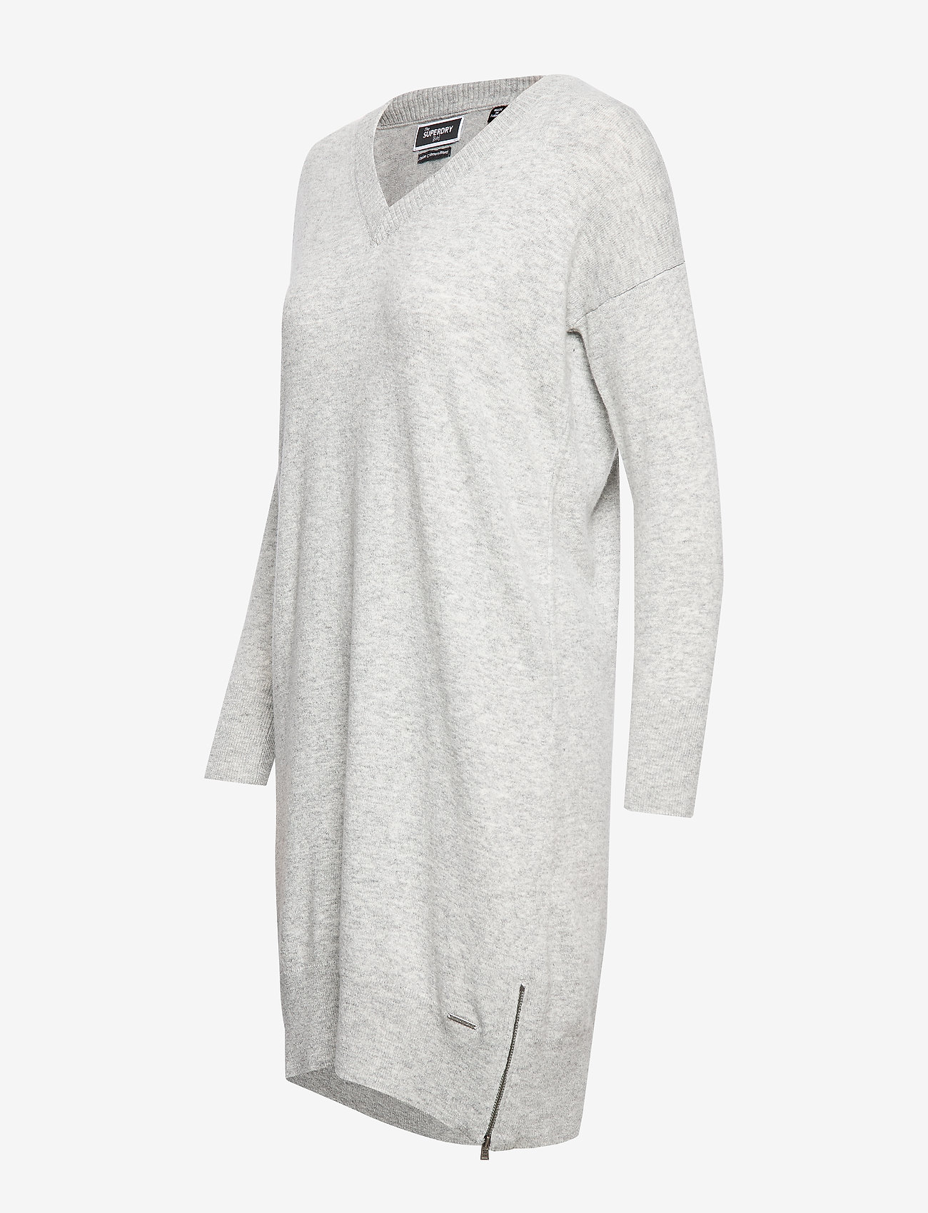 Superdry - JAYDEN LUXE KNIT DRESS - grey marl - 2