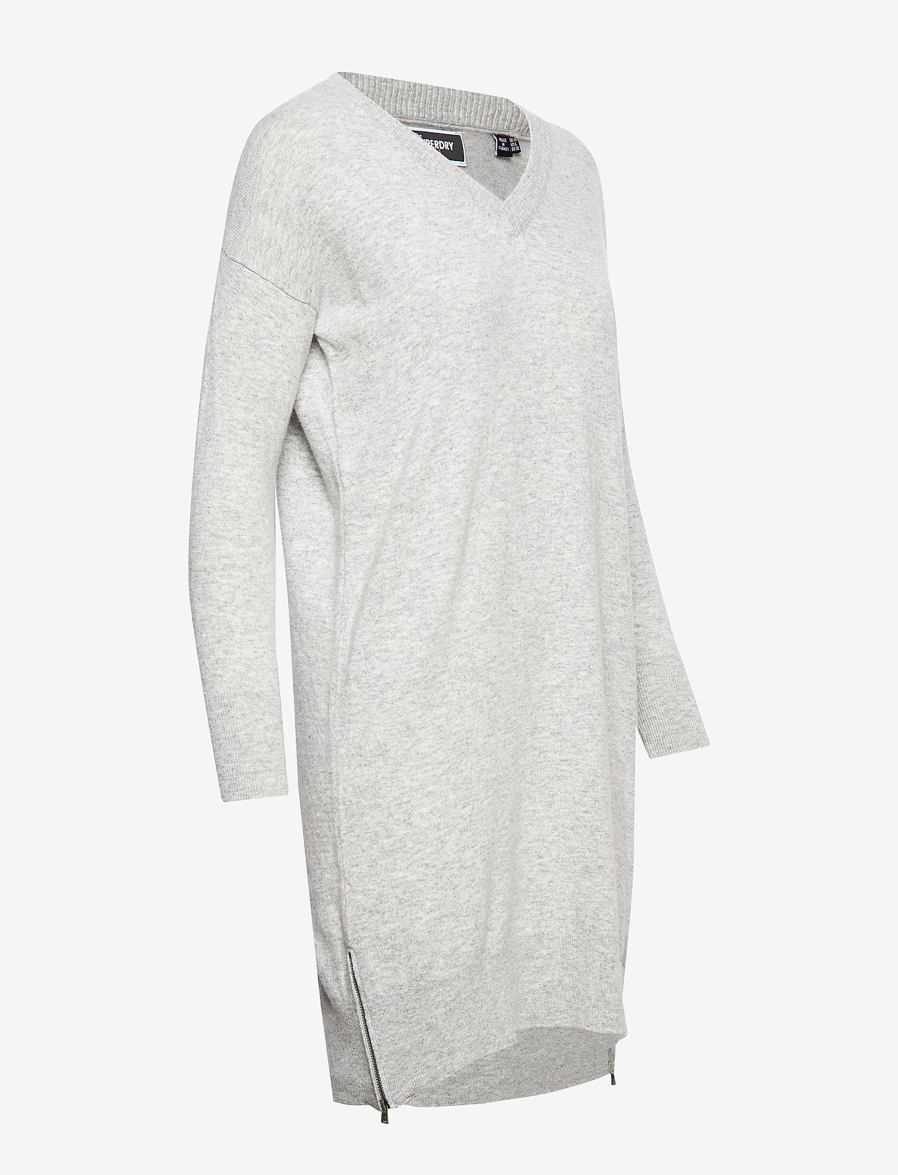 Superdry - JAYDEN LUXE KNIT DRESS - grey marl - 3
