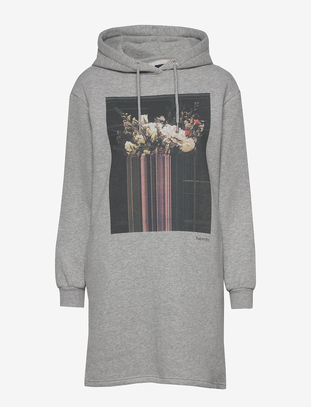 Superdry - PHOTOGRAPHIC SWEAT DRESS - grey marl - 0