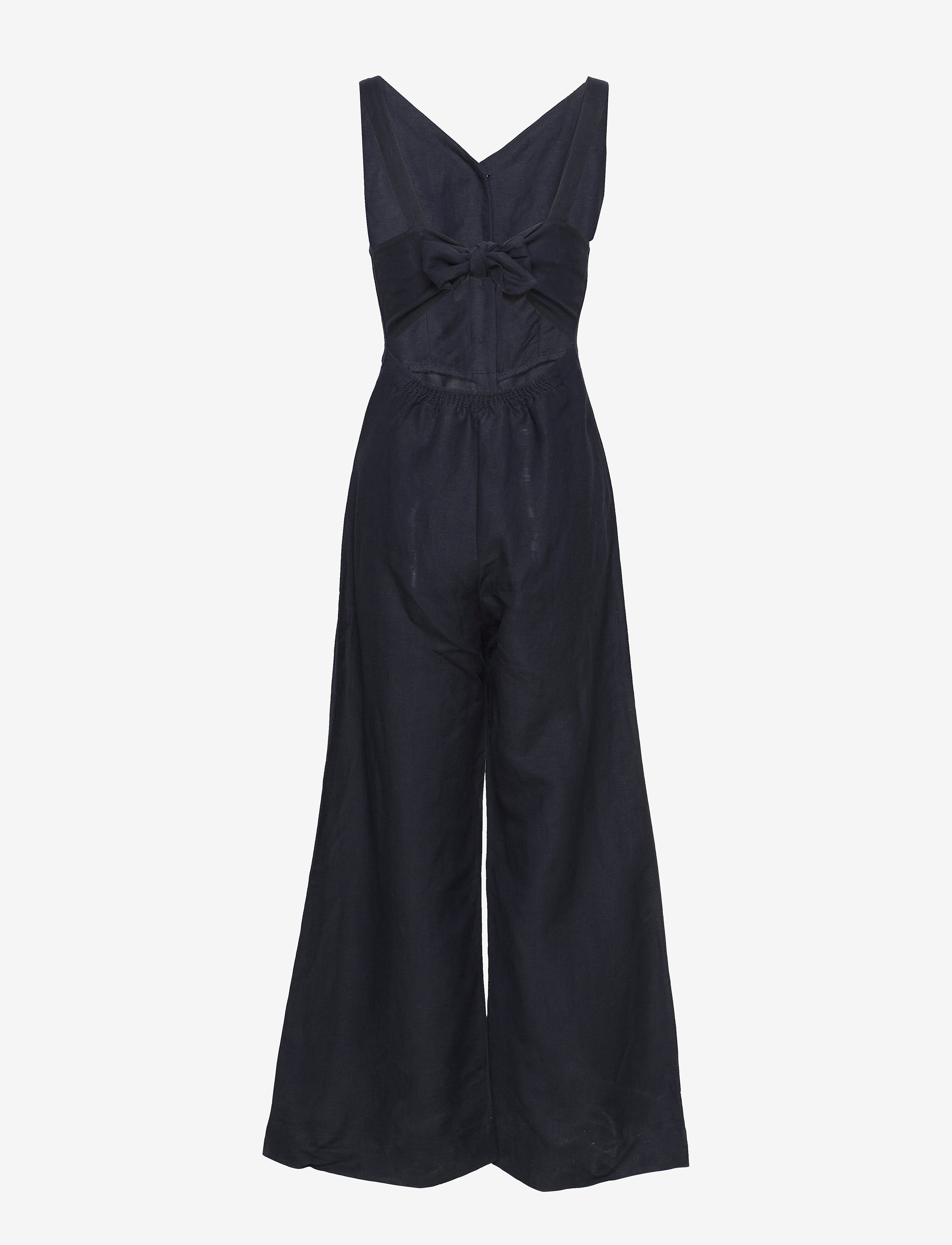 Superdry - EDEN LINEN JUMPSUIT - eclipse navy - 1