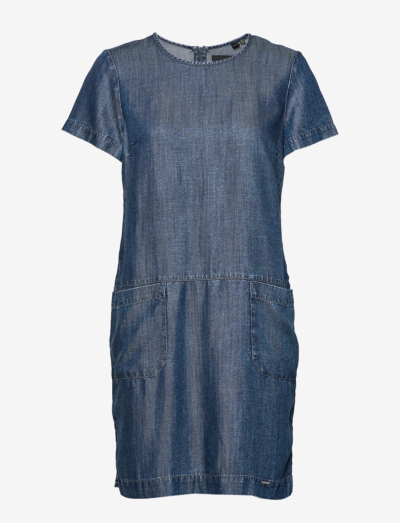 Superdry - DESERT TSHIRT DRESS - indigo light - 0