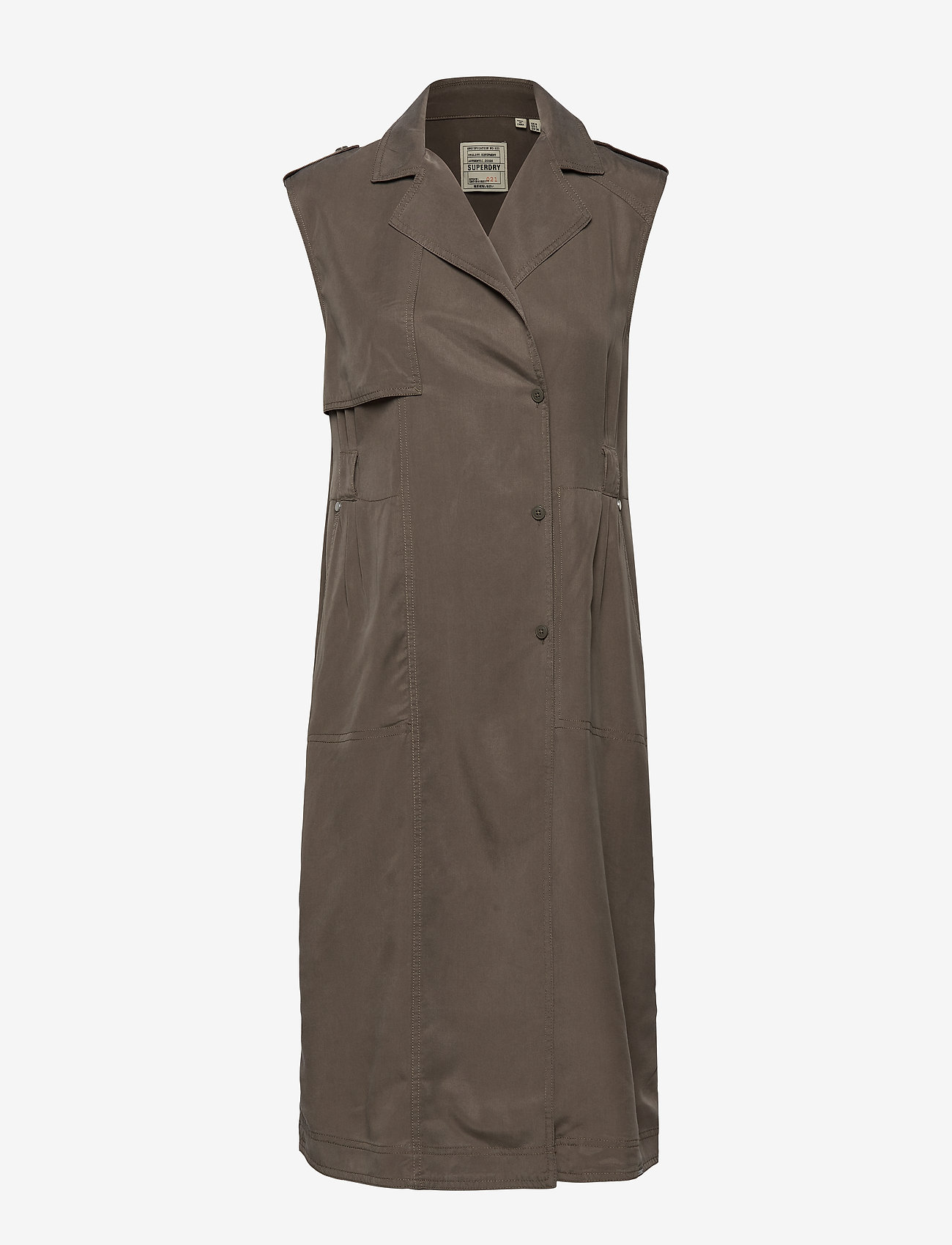 Superdry - DESERT WRAP DRESS - bungee cord - 2