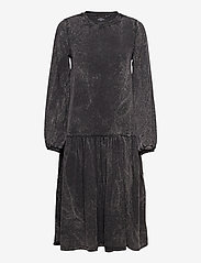 Superdry - Mia Midi Dress - jeansklänningar - washed black - 0