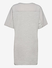 Superdry - COTTON MODAL TSHIRT DRESS - summer dresses - mid marl - 1