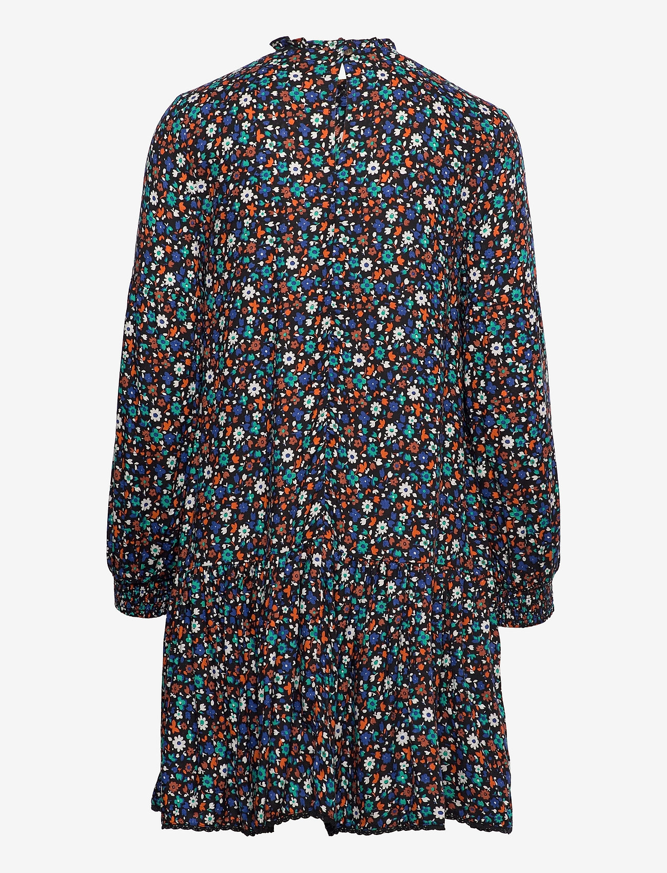Superdry - High Neck Mini Dress - vidutinio ilgio suknelės - autumn floral - 1
