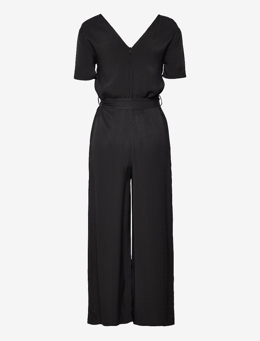 Superdry - STUDIOS S/S JACQUARD JUMPSUIT - black - 1