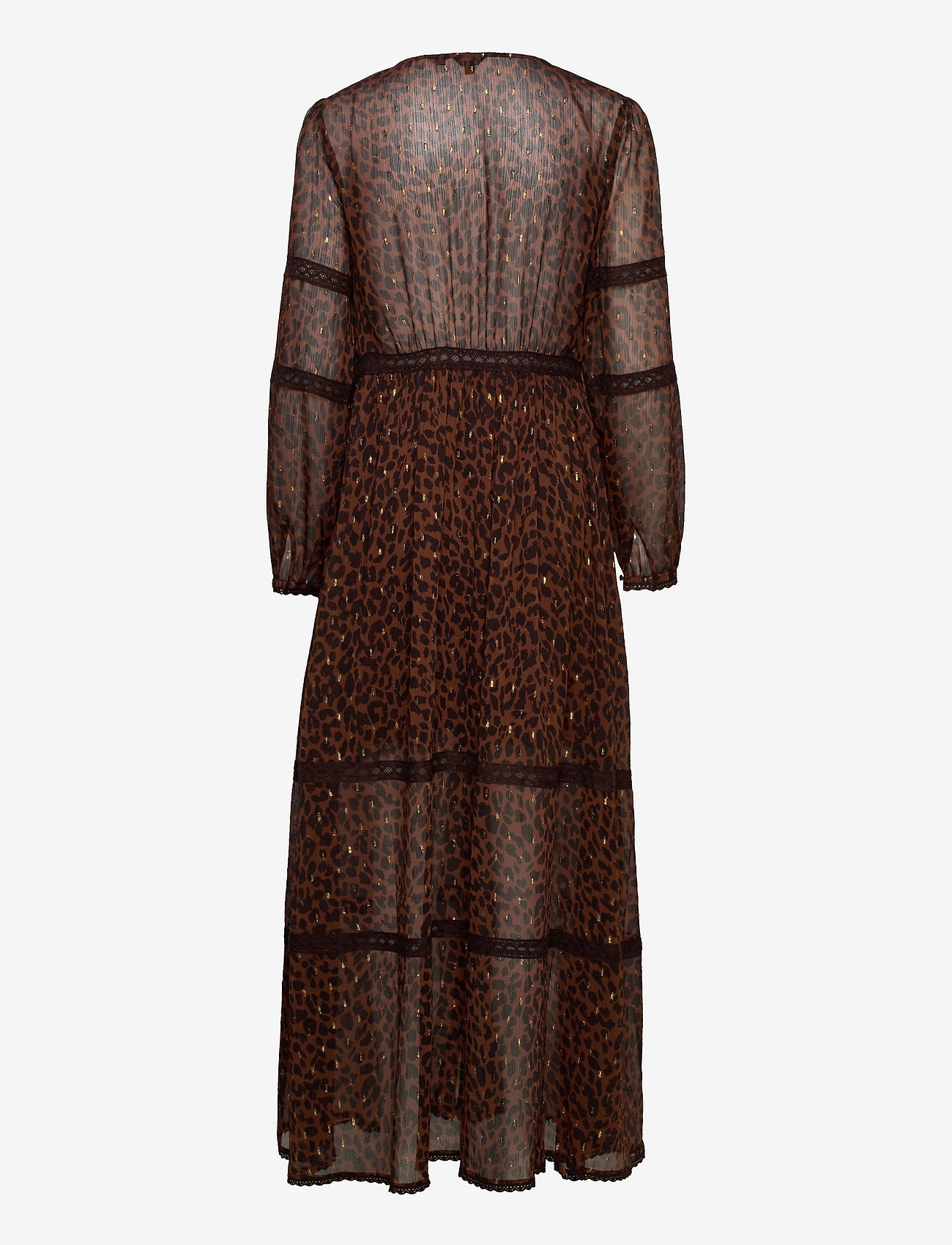 Superdry - Woven Maxi Dress - ilgos suknelės - leopard print - 1