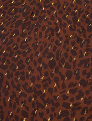 Superdry - T-Shirt Metallic Dress - trumpos suknelės - leopard print - 2