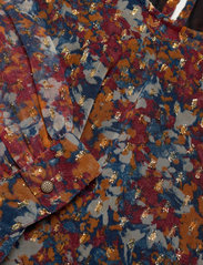 Superdry - Woven Metallic Mini Dress - lyhyet mekot - red floral - 2
