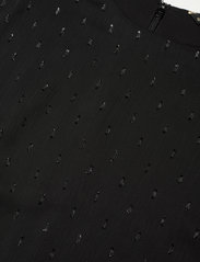 Superdry - Woven L/S Metallic Midi Dress - midikleidid - vintage black - 2
