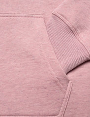Superdry - VINTAGE LOGO EMB HOOD DRESS - trui-jurken - soft pink marl - 4