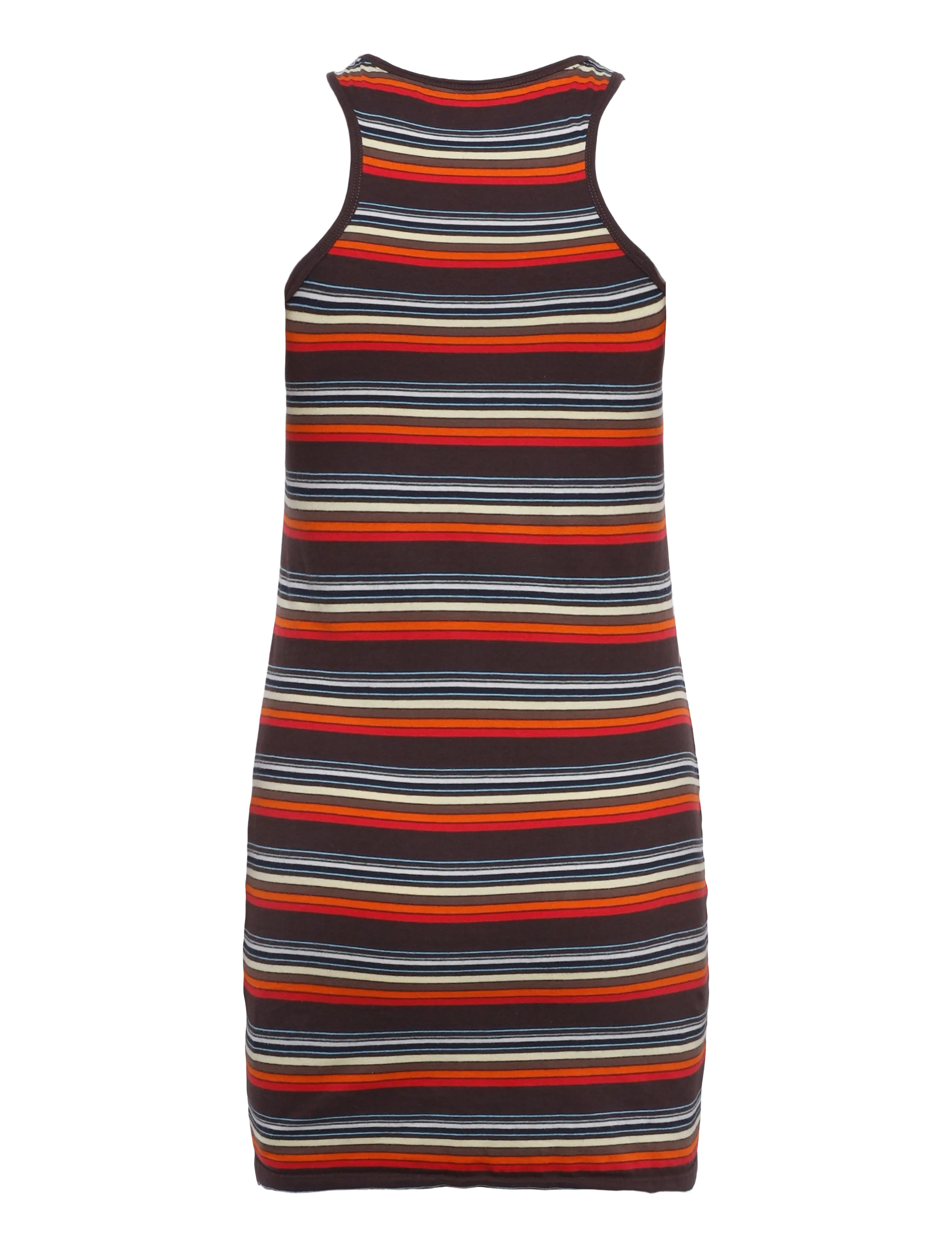 Superdry - VINTAGE STRIPE RACER DRESS - gode sommertilbud - summer yellow stripe - 2