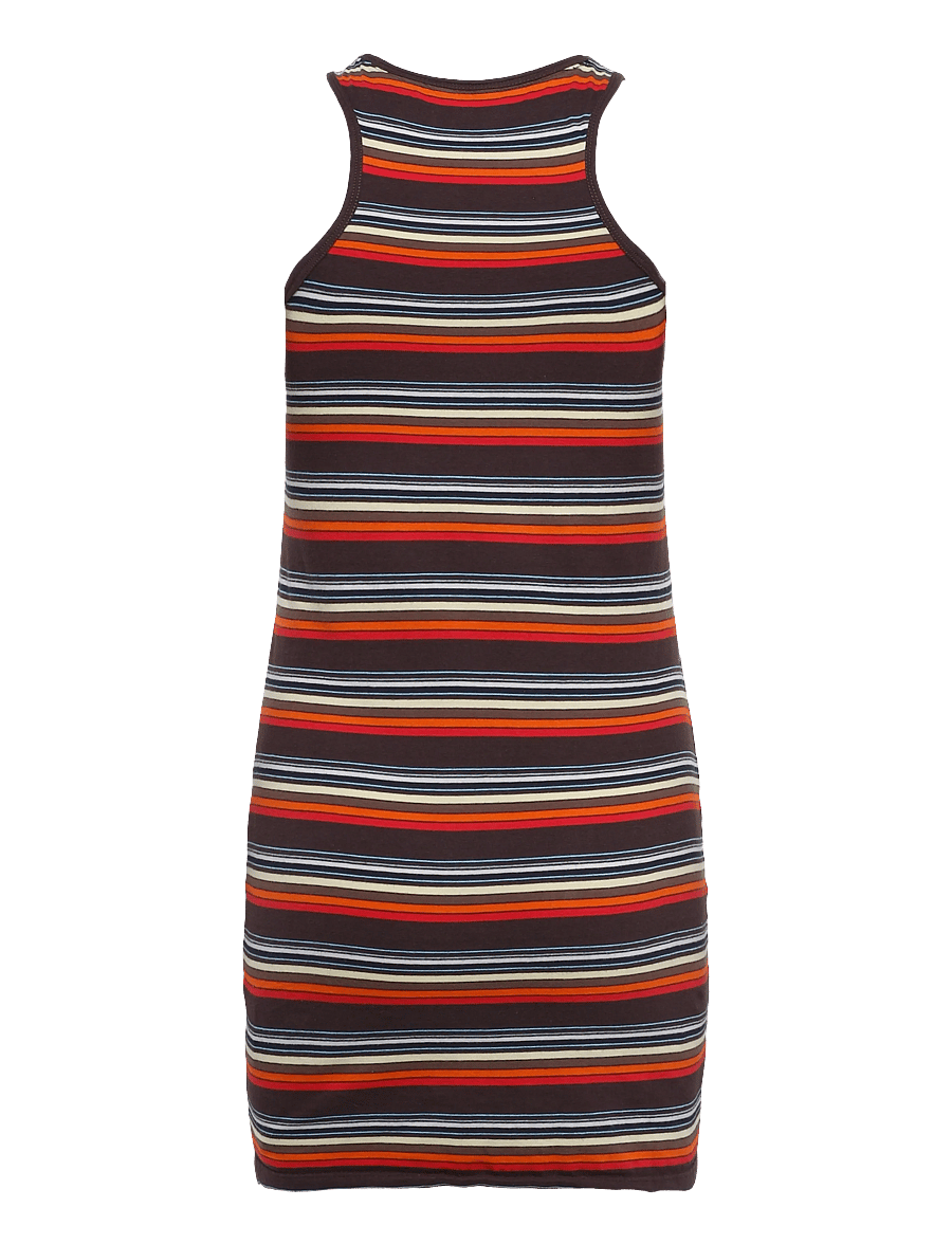 Superdry - VINTAGE STRIPE RACER DRESS - sommerkjoler - summer yellow stripe - 2