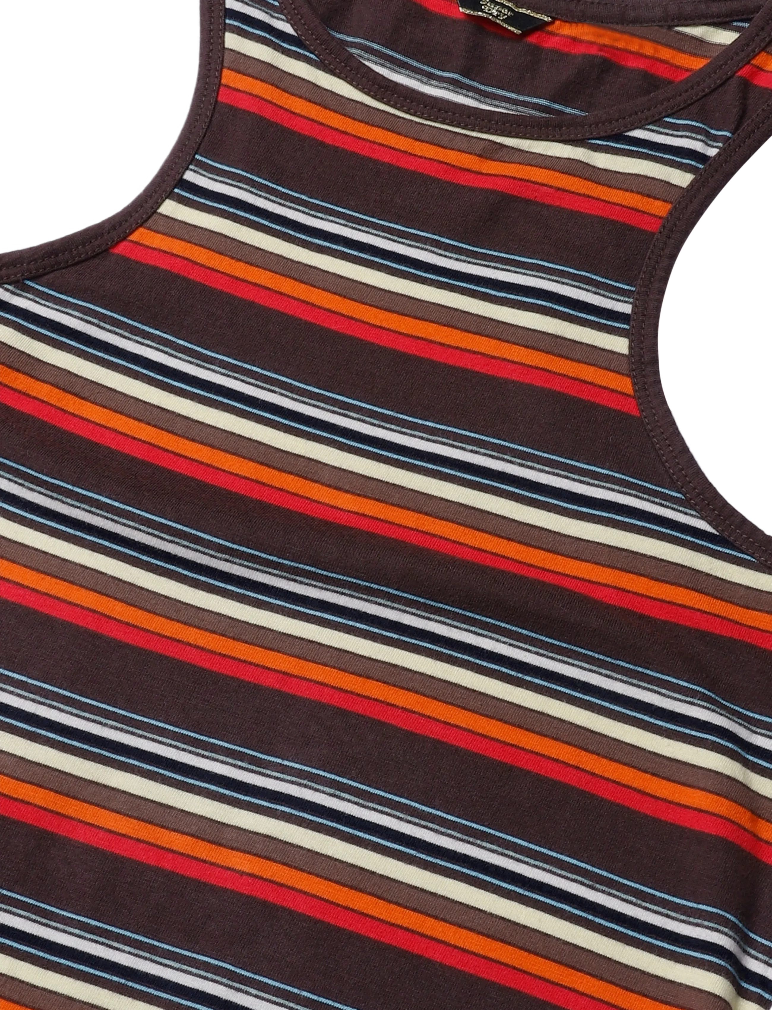 Superdry - VINTAGE STRIPE RACER DRESS - gode sommertilbud - summer yellow stripe - 5