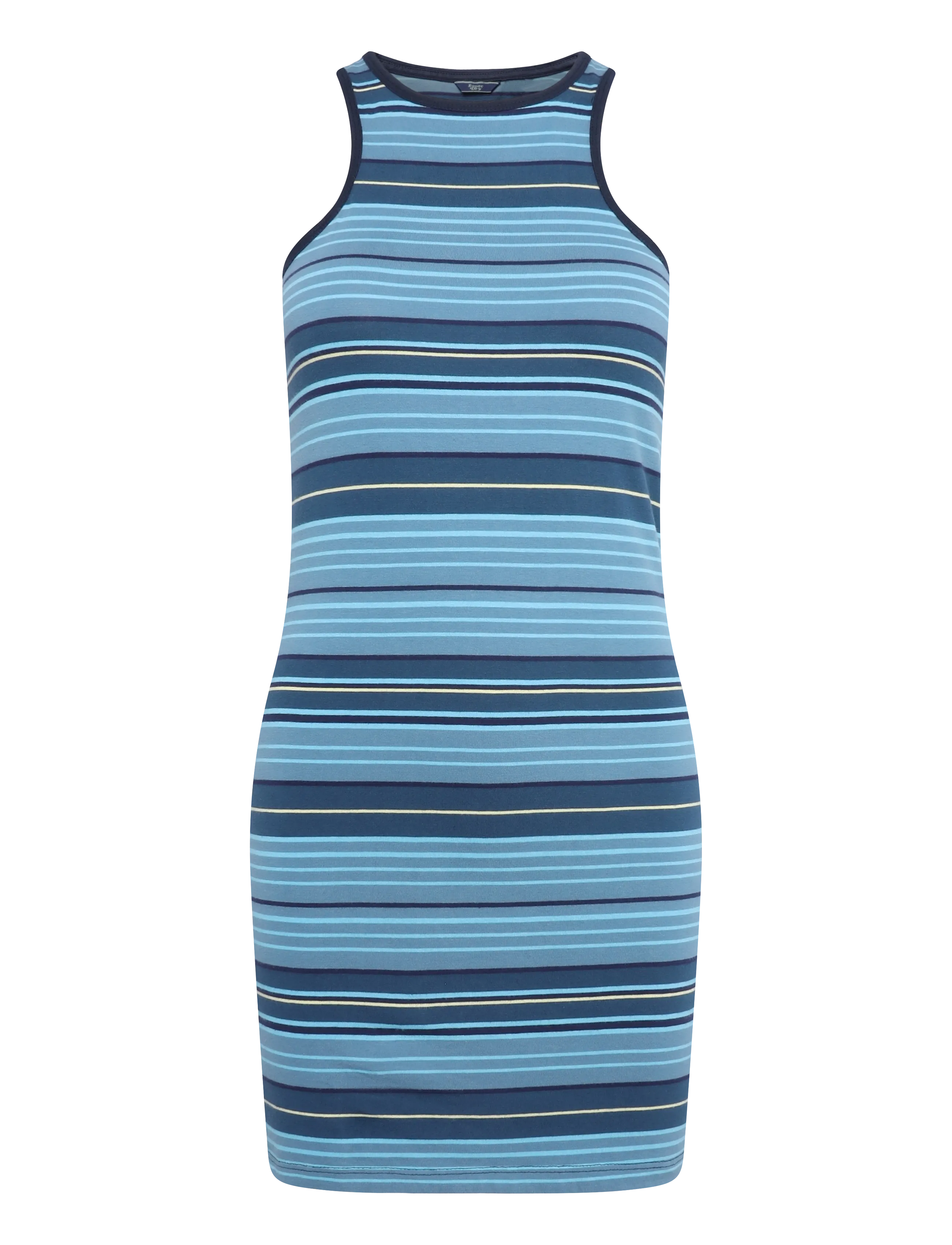 Superdry VINTAGE STRIPE RACER DRESS - Kleidid - TONAL BLUE STRIPE / blue