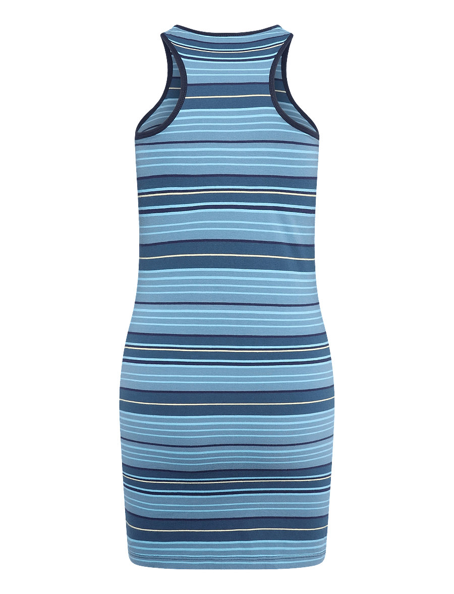Superdry - VINTAGE STRIPE RACER DRESS - sommerkjoler - tonal blue stripe - 2