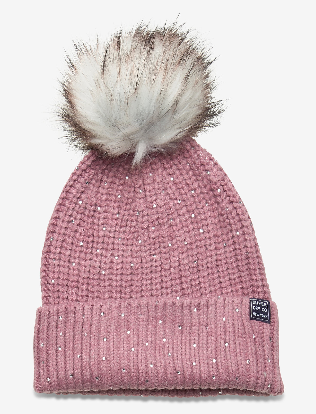 Superdry - ERIN EMBELISHED BEANIE - misty rose - 0