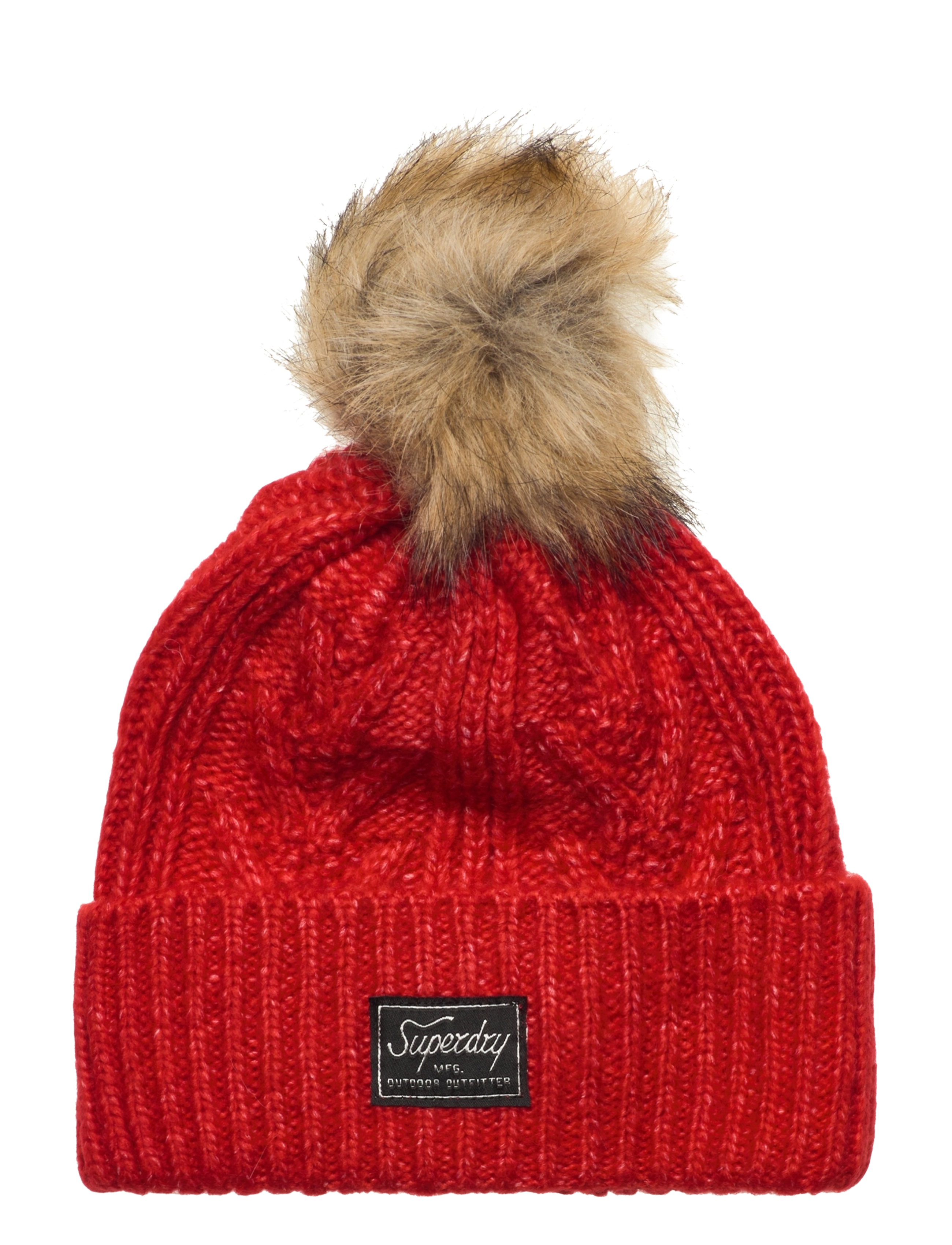 CABLE LUX BEANIE - FLAME MARL