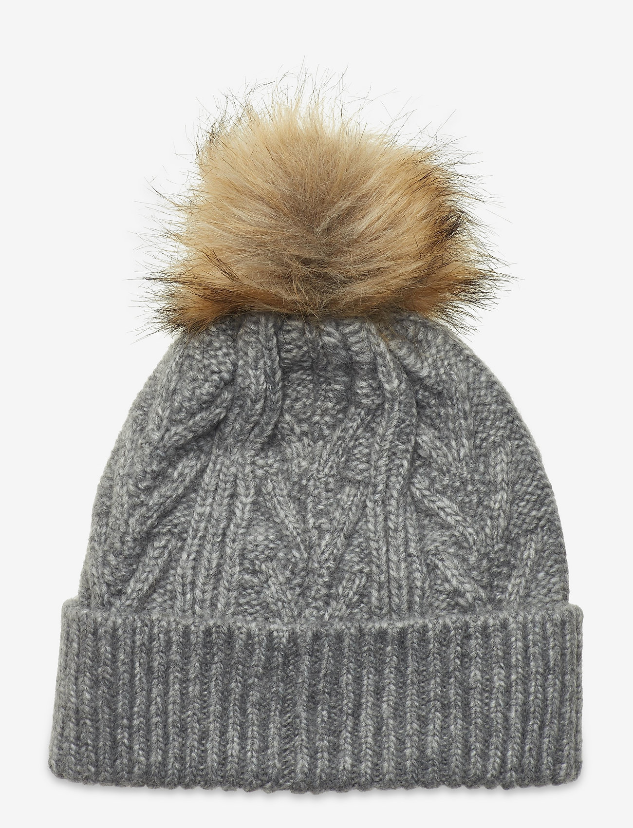 Superdry - CABLE LUX BEANIE - soft grey marl - 1
