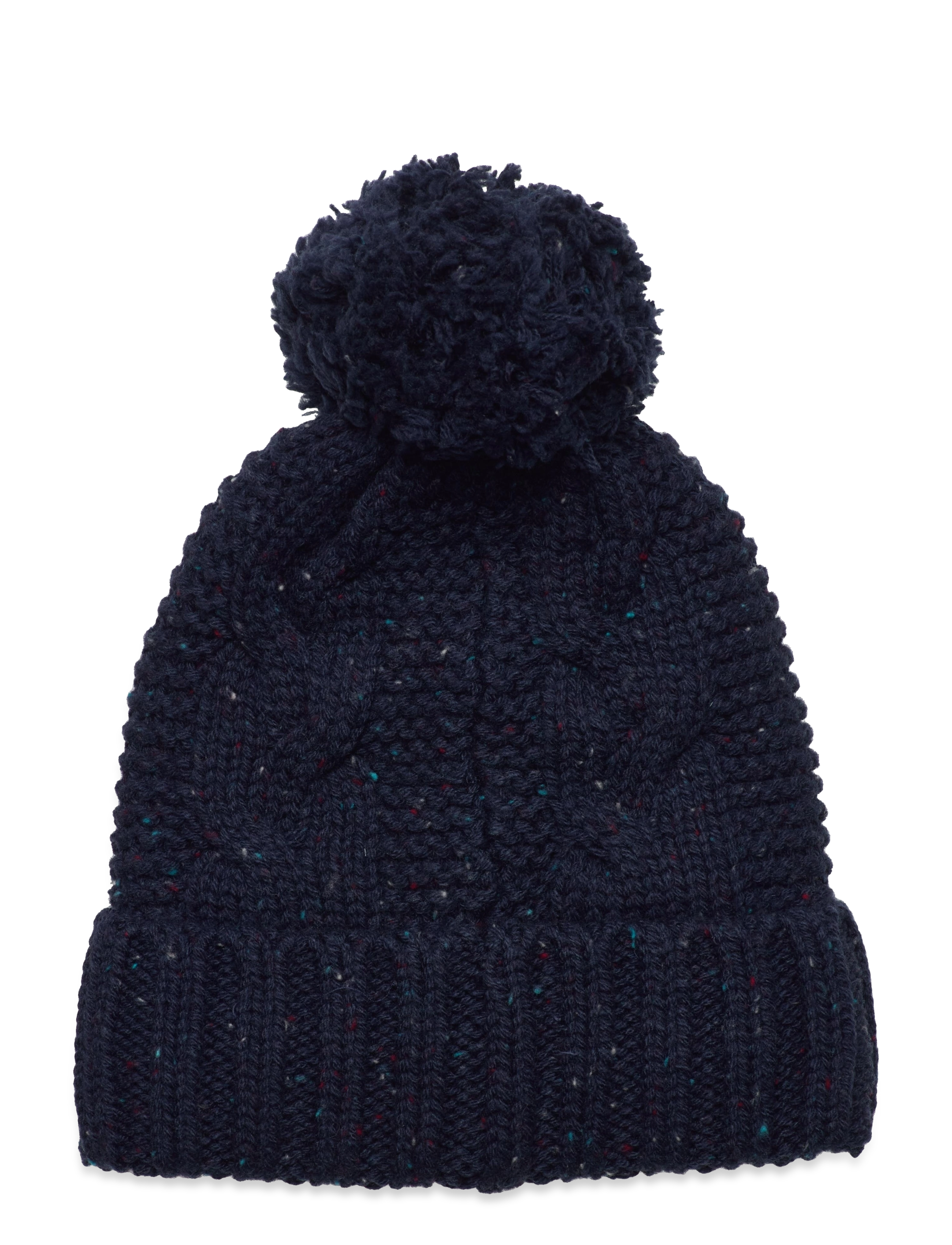 Superdry - VINTAGE CABLE BEANIE - huer - deep navy tweed - 1