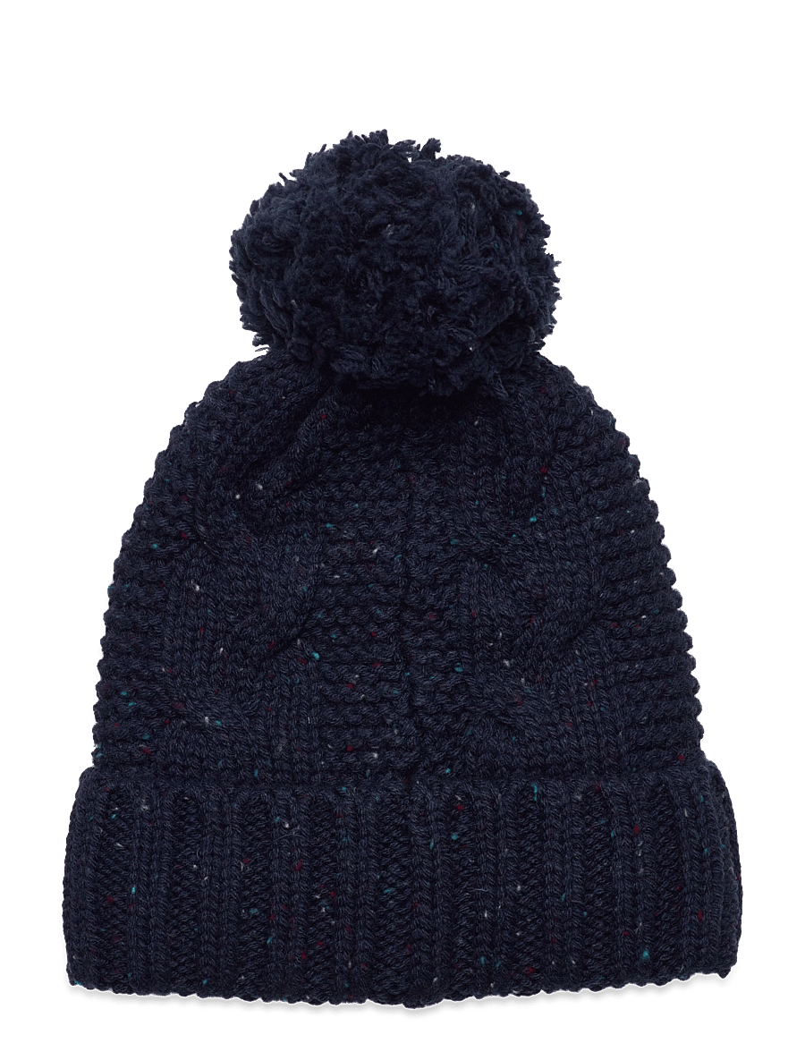 Superdry - VINTAGE CABLE BEANIE - huer - deep navy tweed - 1