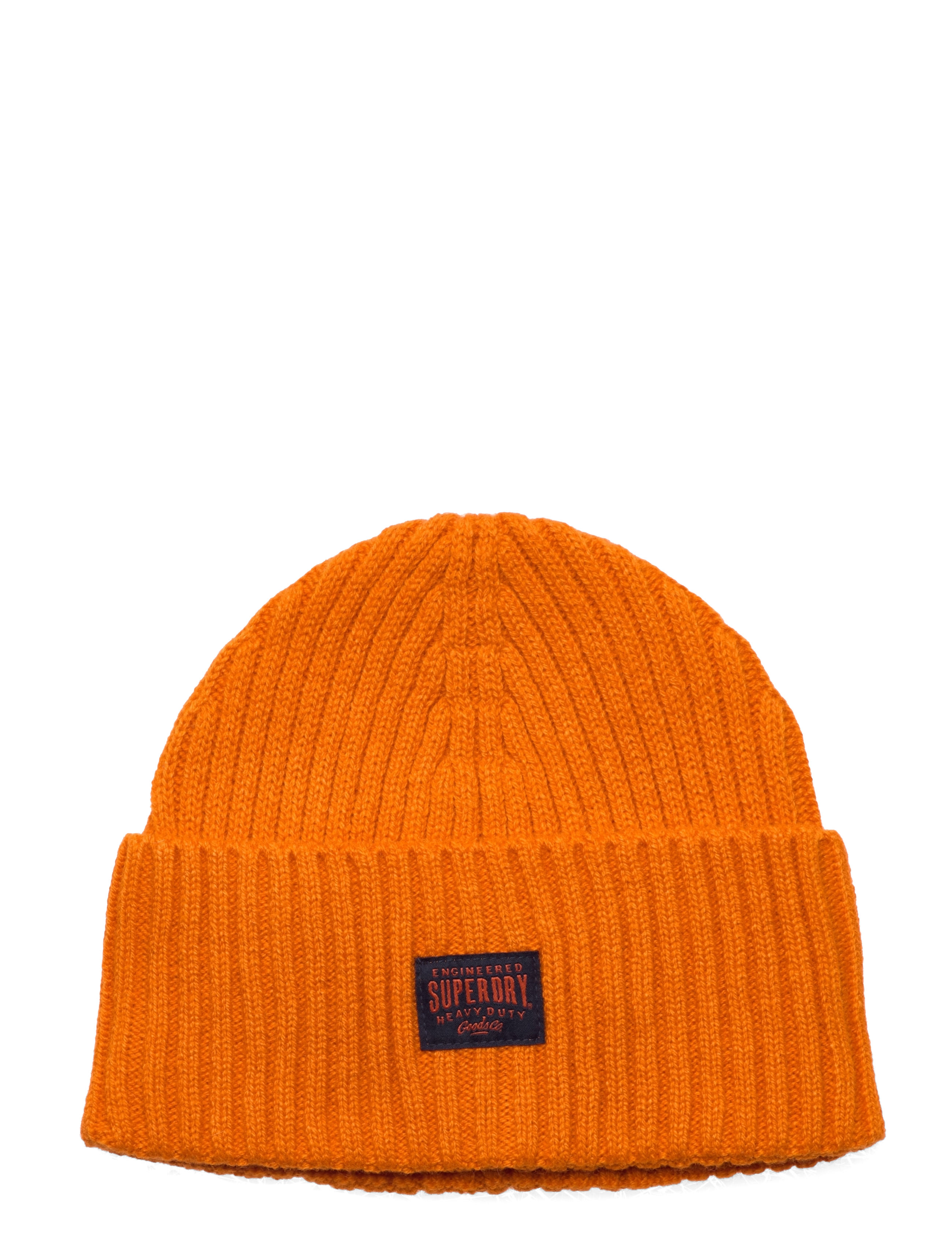 WORKWEAR KNITTED BEANIE HAT - JAFFA ORANGE