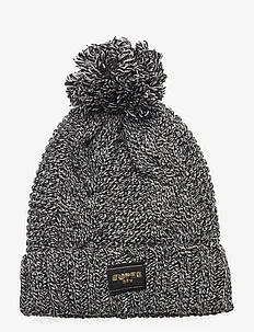 CABLE KNIT BEANIE HAT, Superdry