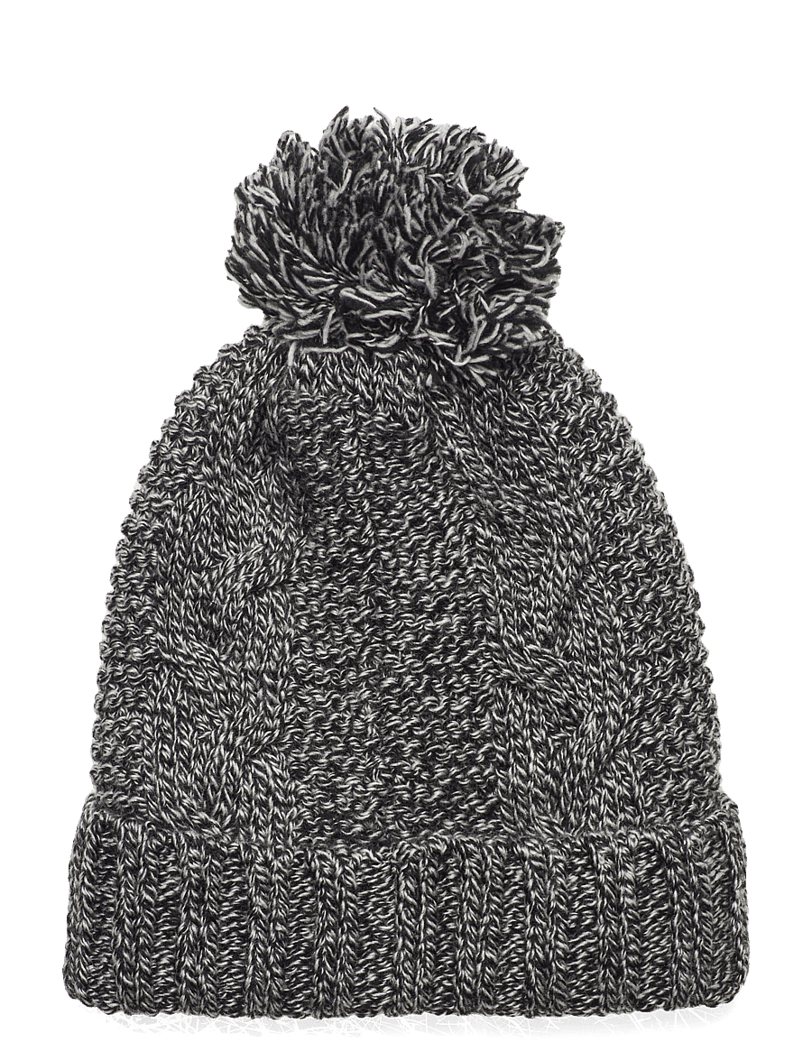 Superdry - CABLE KNIT BEANIE HAT - huer - black fleck - 1