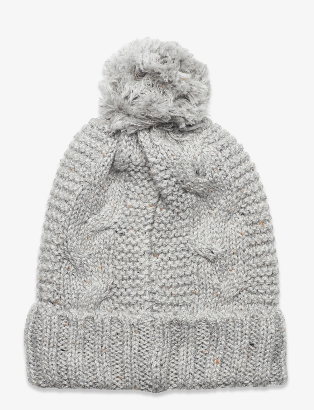 Superdry - CABLE KNIT BEANIE HAT - laveste priser - ice grey fleck - 1