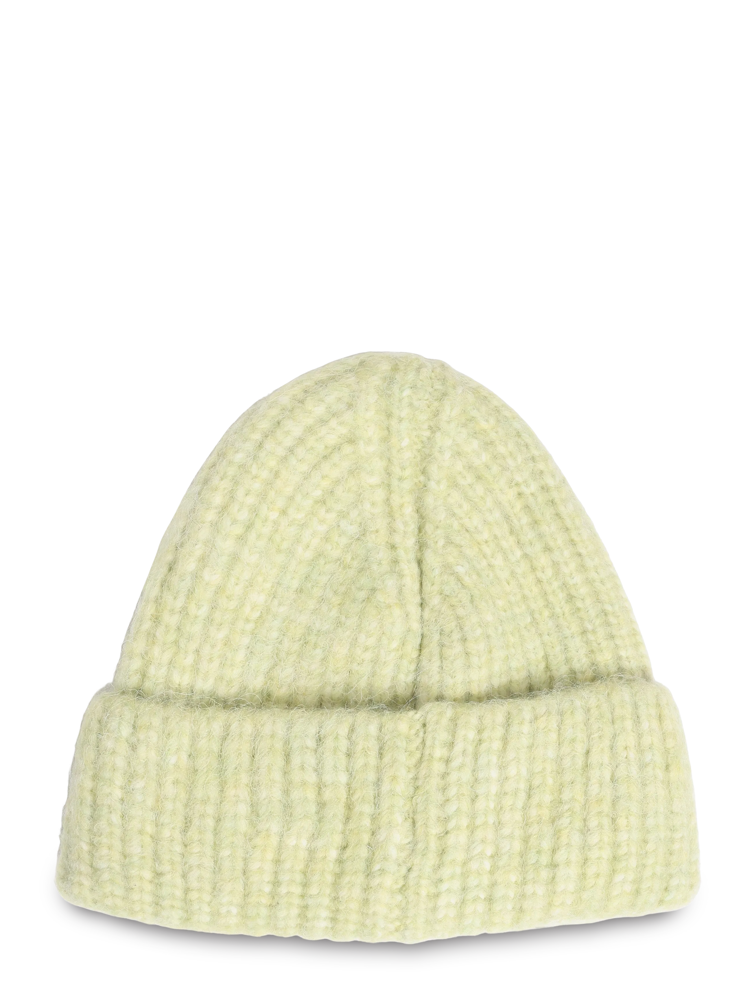 Superdry - RIB KNIT BEANIE HAT - accessoires - mellow green - 1