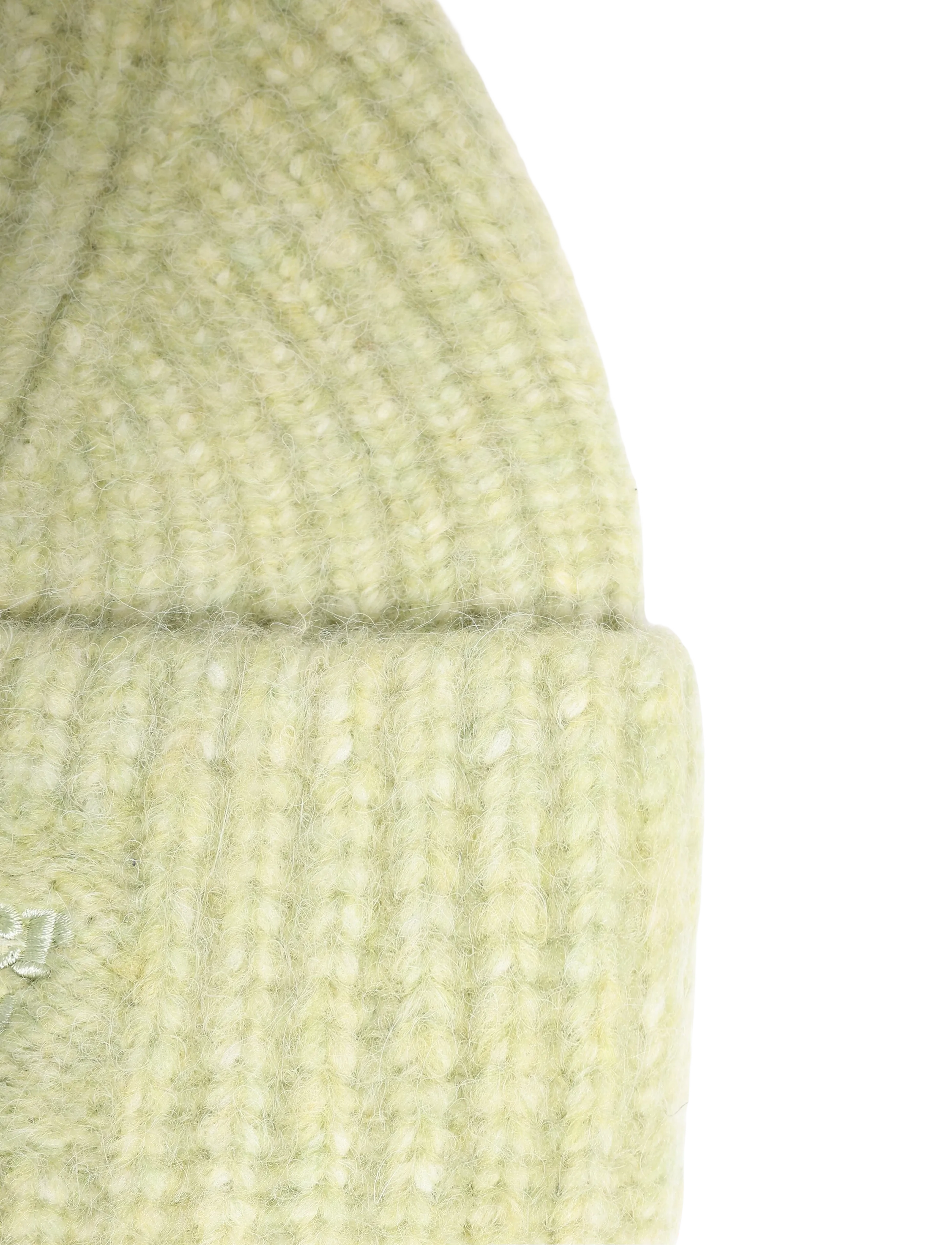 Superdry - RIB KNIT BEANIE HAT - accessoires - mellow green - 2