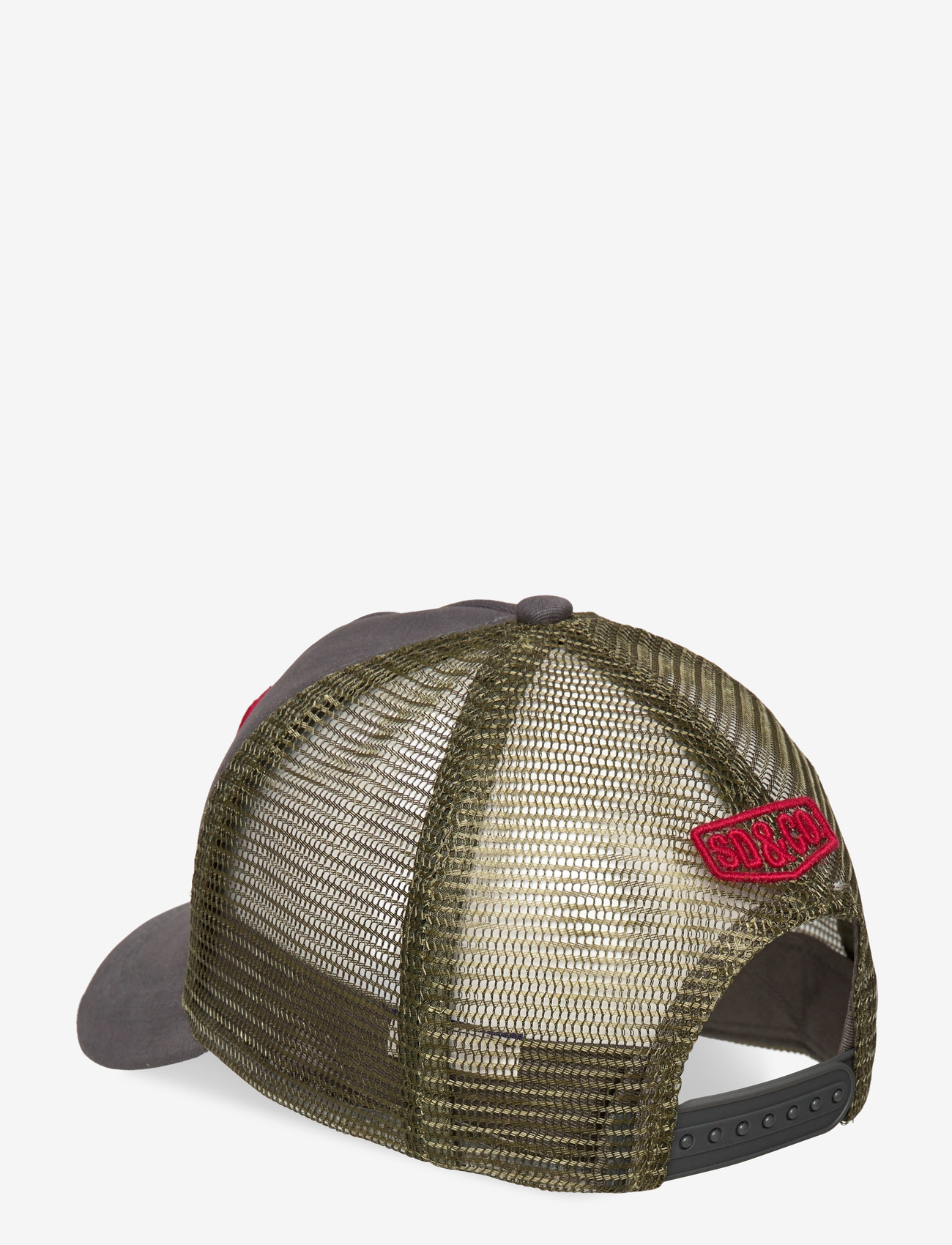 Superdry - MESH TRUCKER CAP - caps - flint stone blue grey - 2