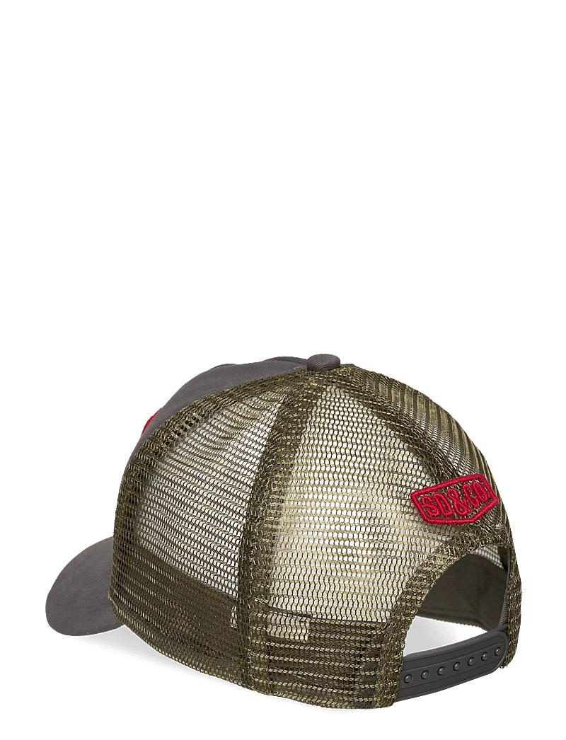 Superdry - MESH TRUCKER CAP - caps - flint stone blue grey - 2