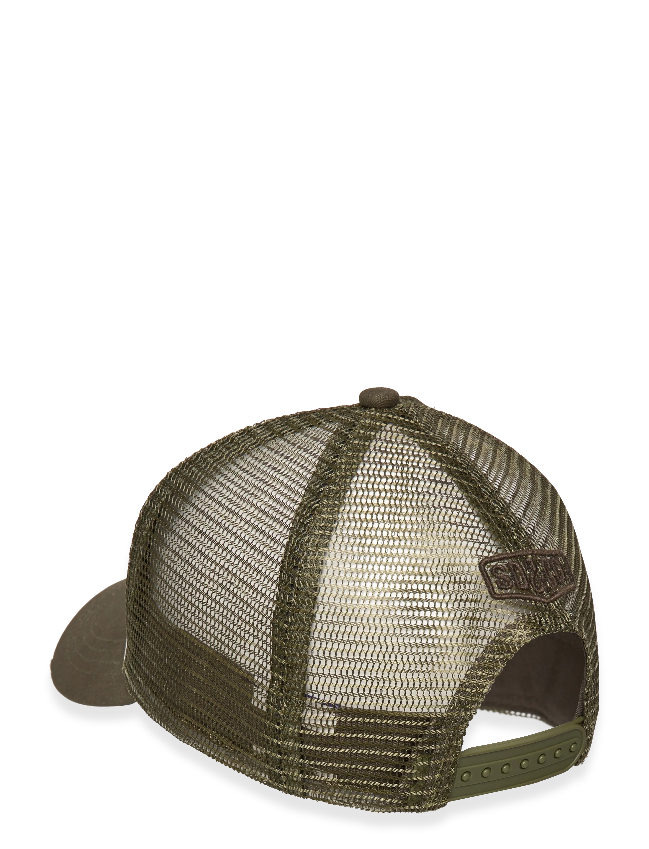 Superdry - MESH TRUCKER CAP - nokamütsid - khaki/ecru - 1