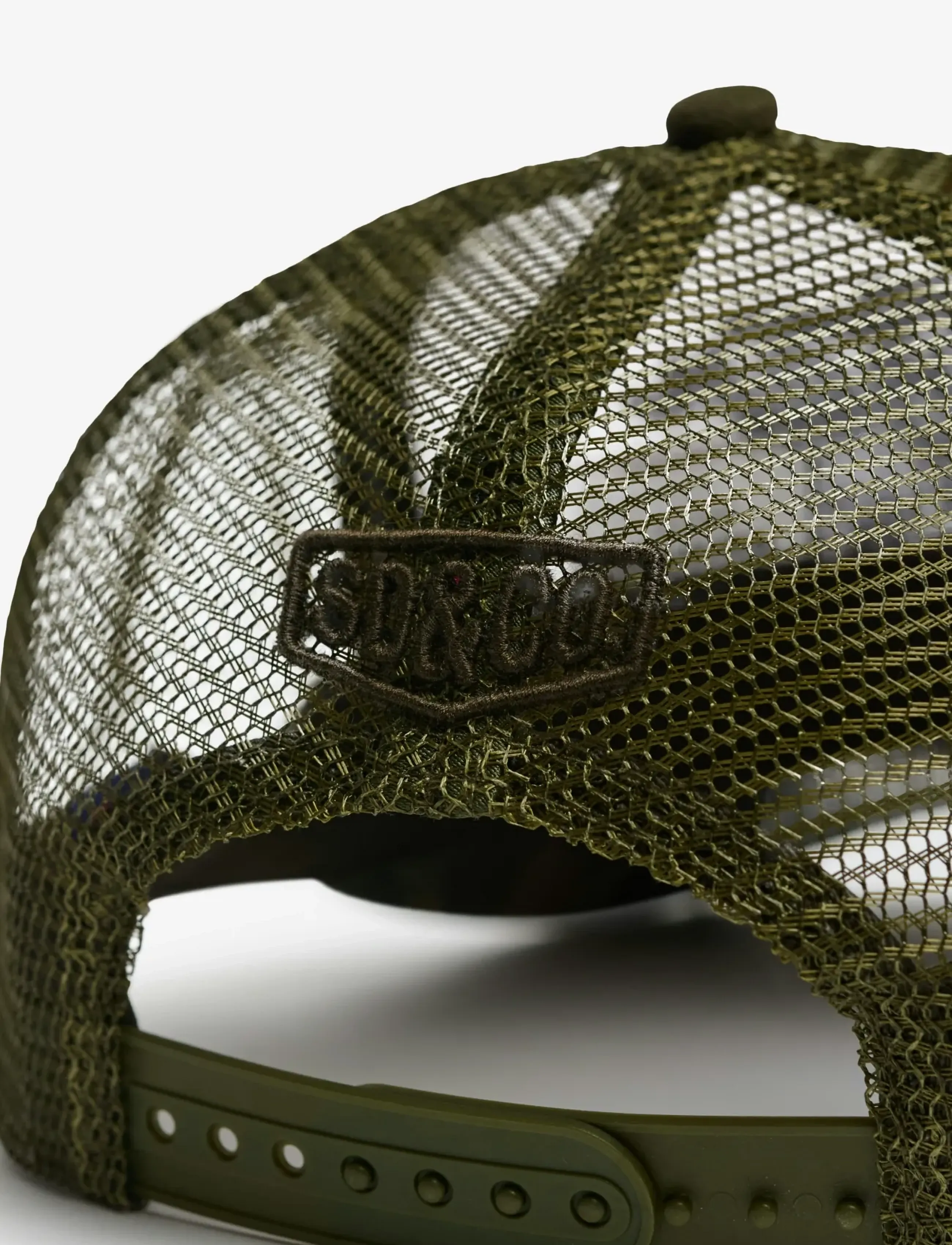 Superdry - MESH TRUCKER CAP - nokamütsid - khaki/ecru - 3