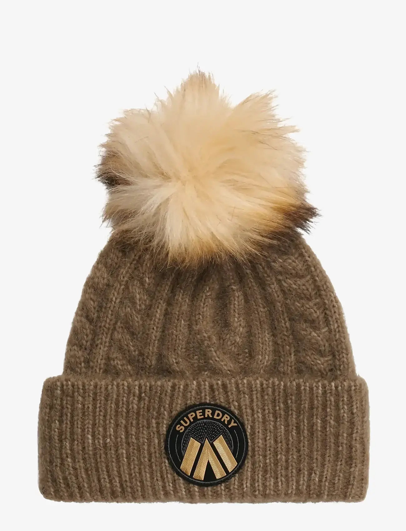 Superdry - CABLE LUXE KNIT BEANIE HAT - moss khaki - 1