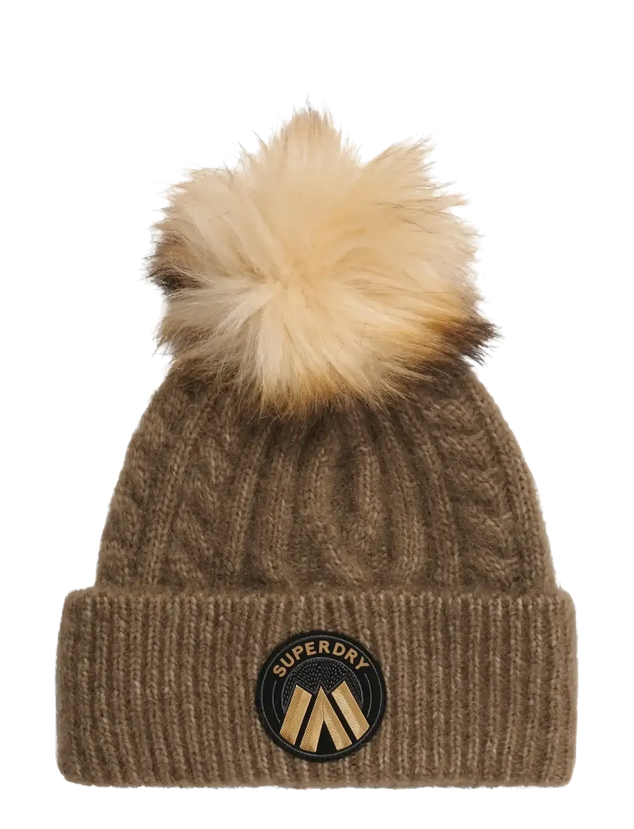Superdry - CABLE LUXE KNIT BEANIE HAT - moss khaki - 1