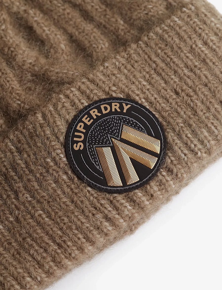 Superdry - CABLE LUXE KNIT BEANIE HAT - moss khaki - 2