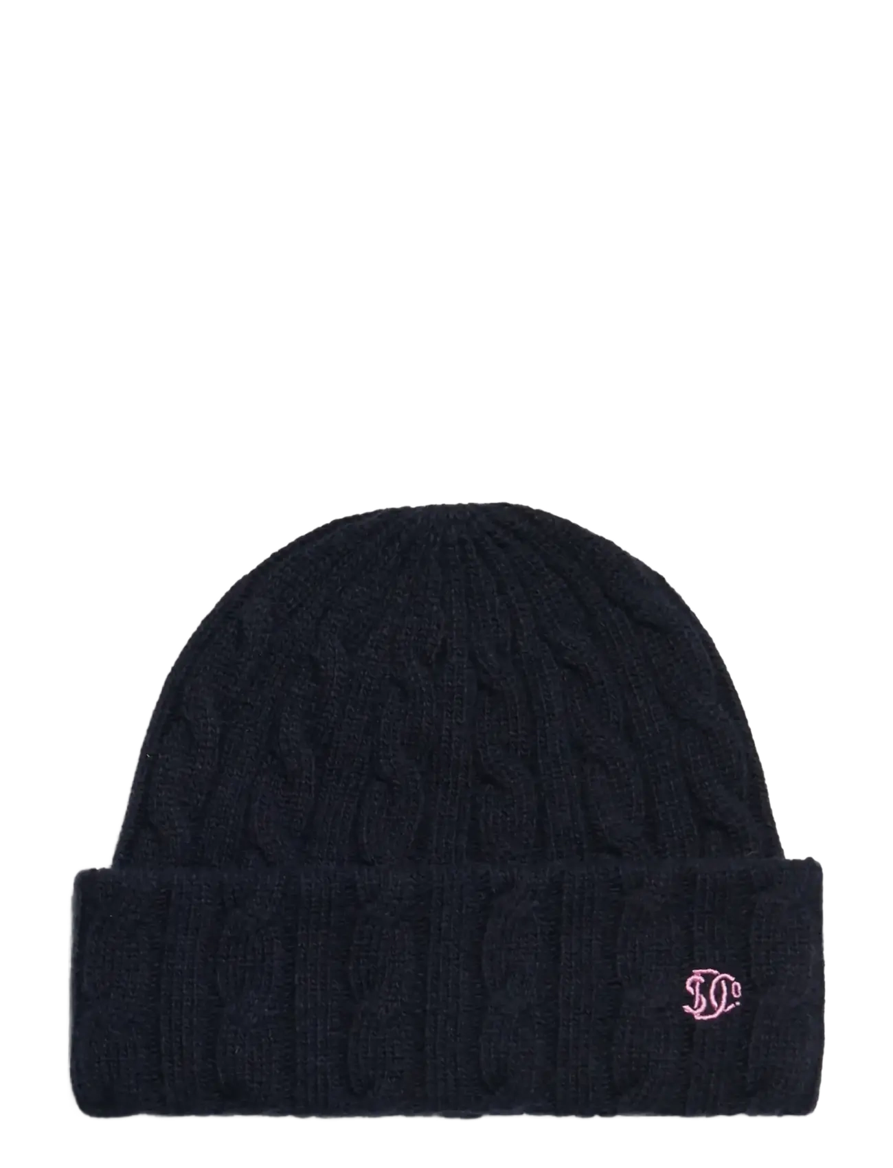 Superdry PREMIUM CABLE KNIT BEANIE HAT - Aksessuaarid - ECLIPSE NAVY / navy
