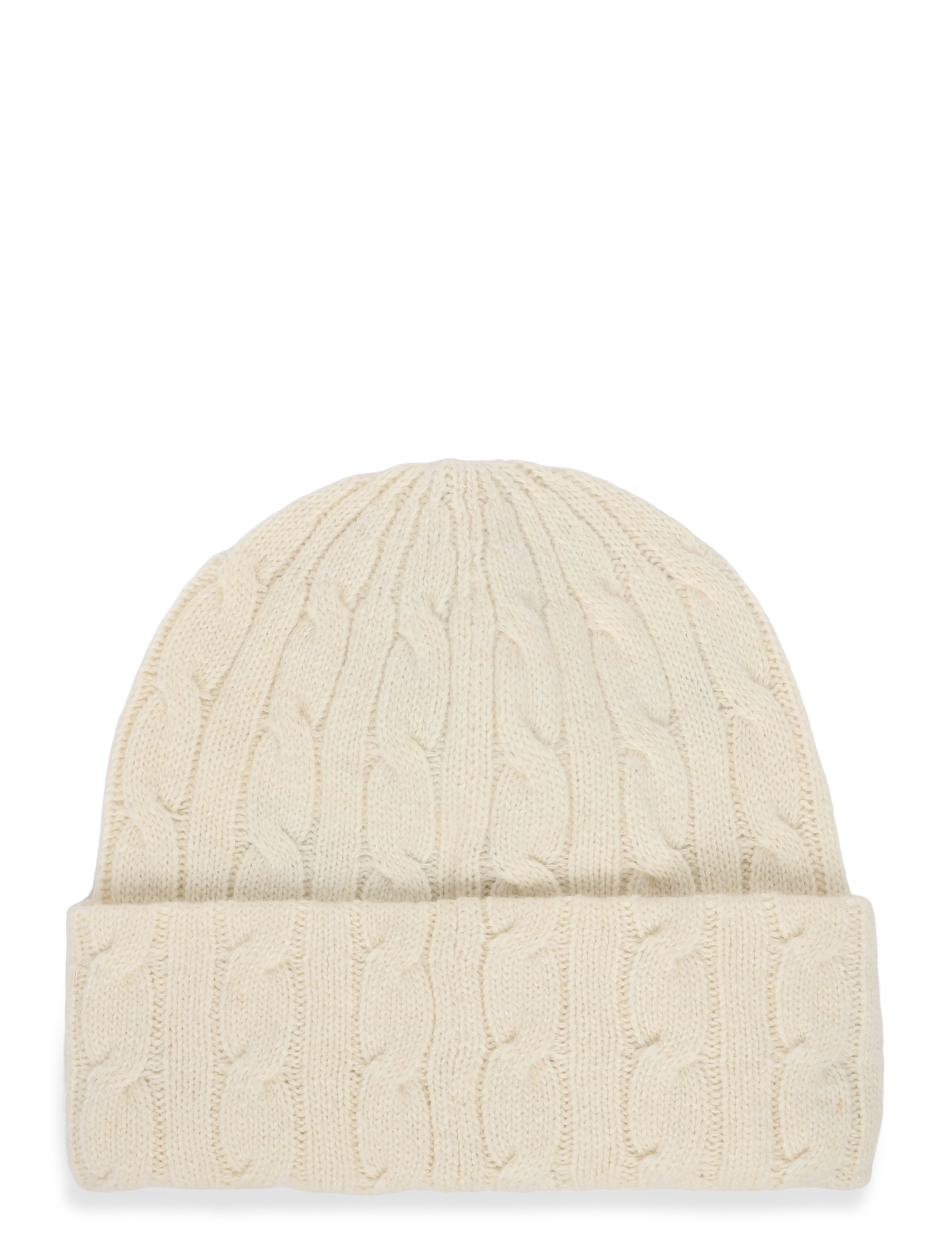 Superdry - PREMIUM CABLE KNIT BEANIE HAT - mützen - natural cream - 2